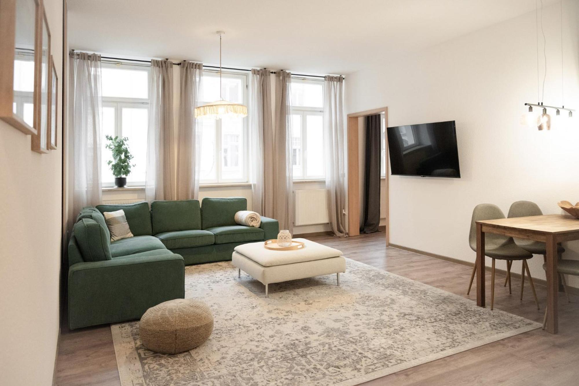 Exklusives City-Apartment Am Altmarkt Loebau Ngoại thất bức ảnh